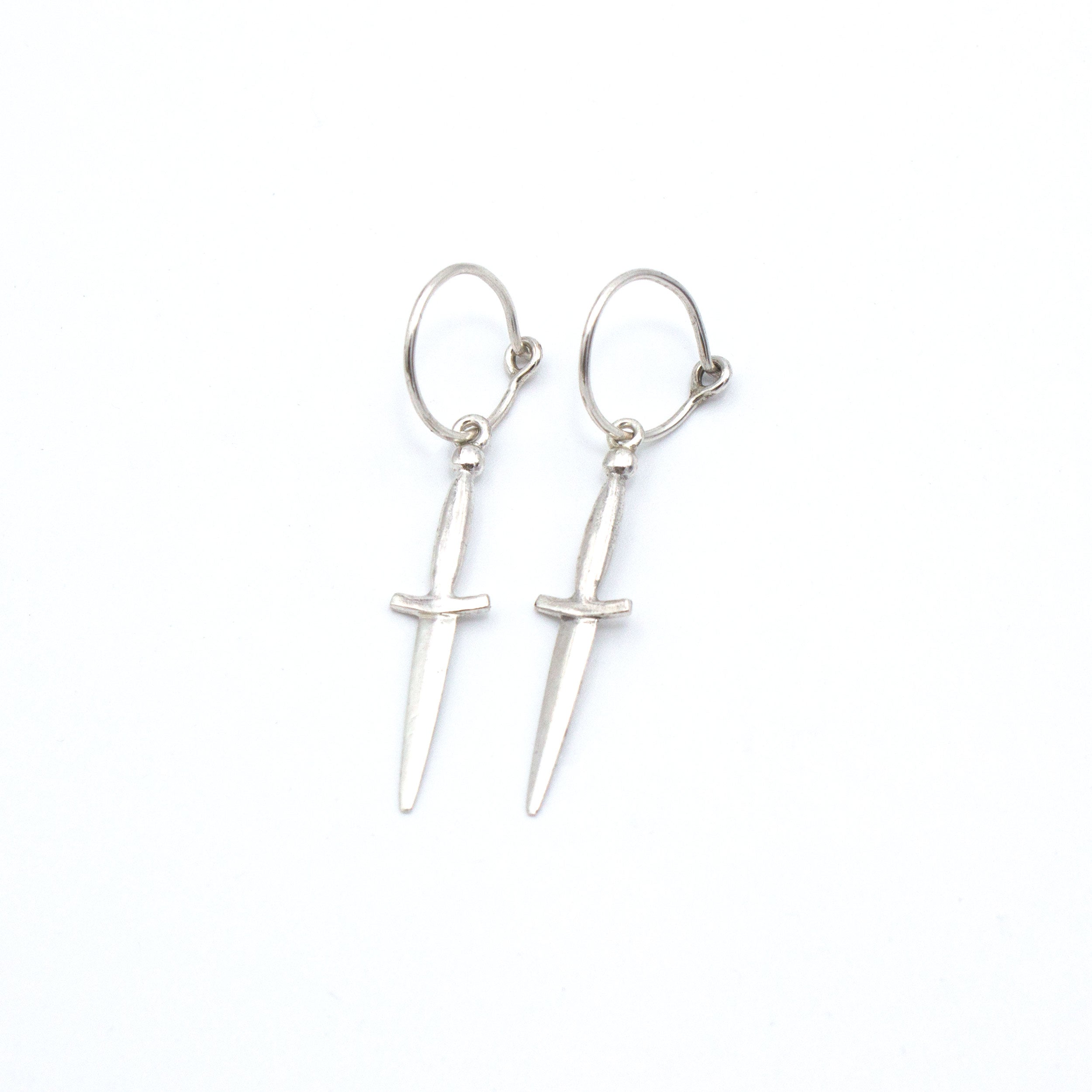 Small 2024 dagger earrings